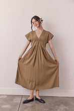 Load image into Gallery viewer, Pin-tucked midi dress
