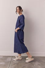 Load image into Gallery viewer, Denim button down jumpsuit