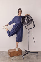 Load image into Gallery viewer, Denim button down jumpsuit