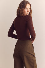 Load image into Gallery viewer, Wool blend lightweight knit top