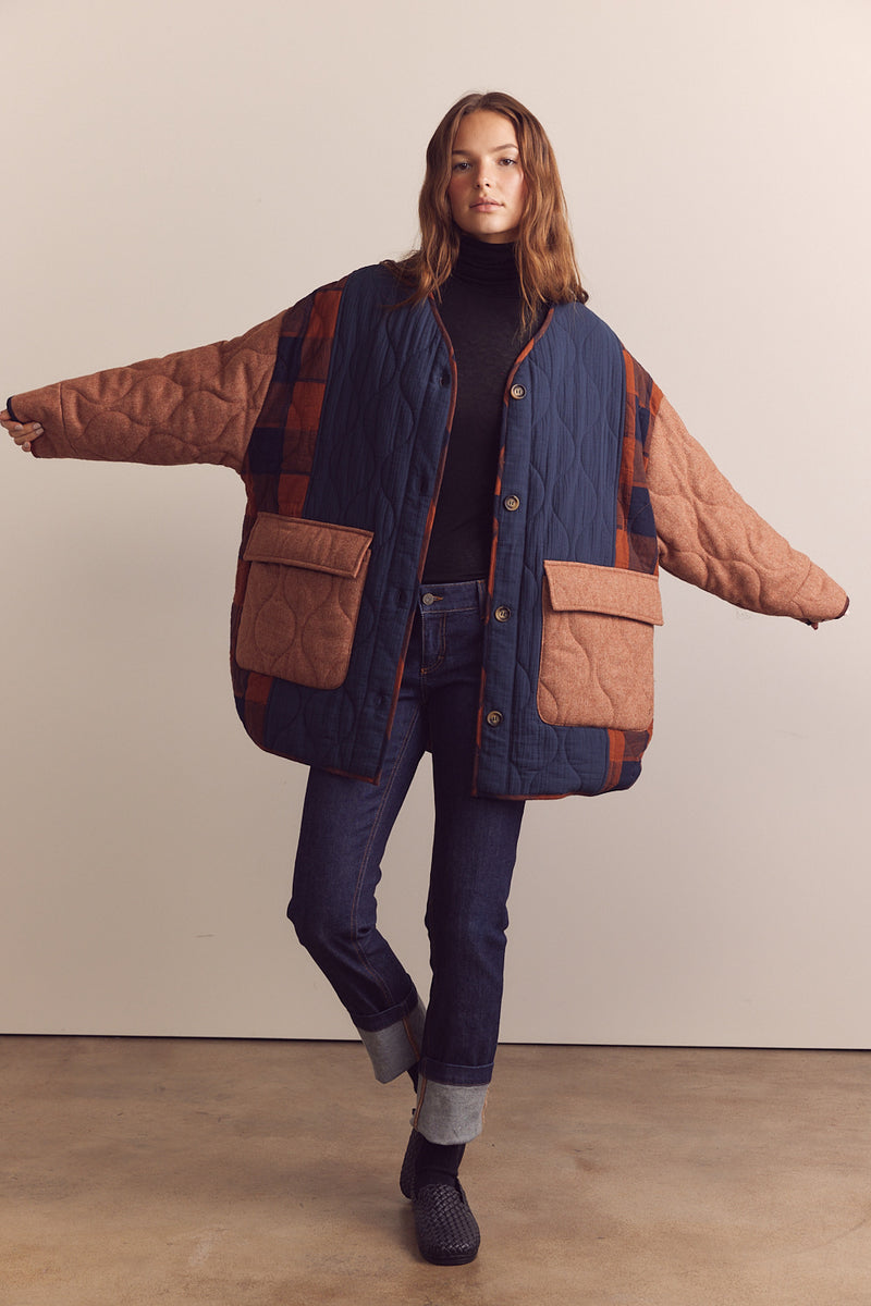 freckle seoul coat キルティングコート(リバーシブル) freckle seoul coat キルティングコート(リバーシブル)