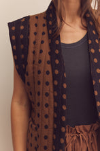 Load image into Gallery viewer, Quilted tie waist vest