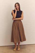 Load image into Gallery viewer, Midi circled cotton skirts