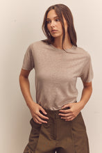 Load image into Gallery viewer, Short sleeve linen t shirt