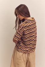 Load image into Gallery viewer, Hand knit crochet cotton sweater