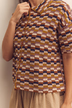 Load image into Gallery viewer, Hand knit crochet cotton sweater