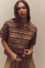 Load image into Gallery viewer, Hand knit crochet cotton sweater