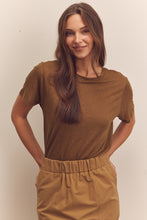 Load image into Gallery viewer, Short sleeve linen top