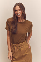 Load image into Gallery viewer, Short sleeve linen top