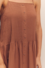 Load image into Gallery viewer, Pintuck top cami dress
