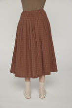 Load image into Gallery viewer, Pleated waist tie skirt