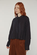 Load image into Gallery viewer, Cotton pleated blouse