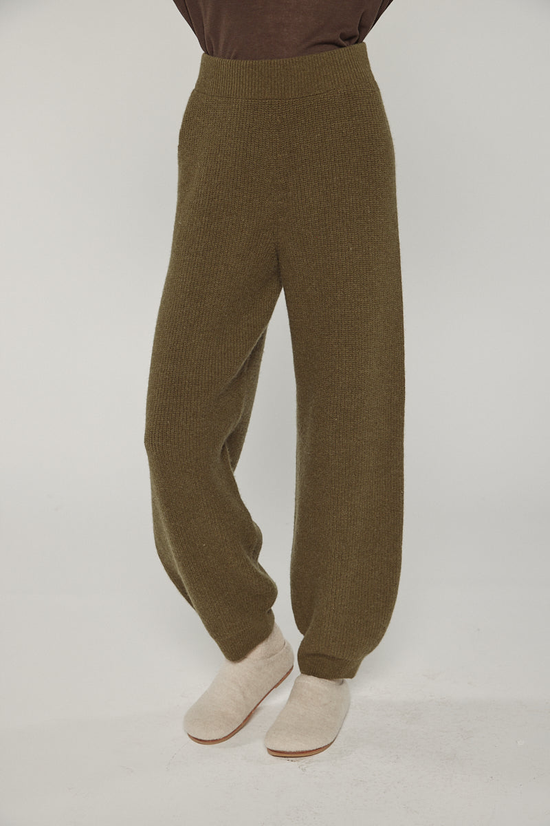 Cashmere wool blend sweater pants – amente