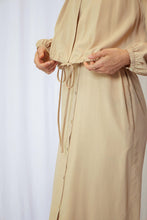 Load image into Gallery viewer, Layered long tencel shirts dress