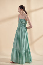 Load image into Gallery viewer, Flounce cami maxi dress
