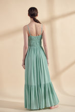 Load image into Gallery viewer, Flounce cami maxi dress