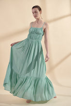 Load image into Gallery viewer, Flounce cami maxi dress