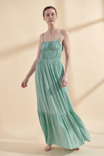 Load image into Gallery viewer, Flounce cami maxi dress