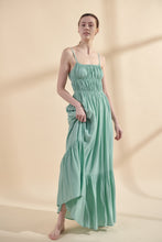 Load image into Gallery viewer, Flounce cami maxi dress
