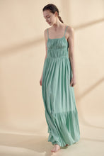 Load image into Gallery viewer, Flounce cami maxi dress