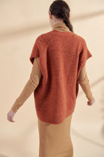 Load image into Gallery viewer, Alpaca wool blend button-down sweater vest