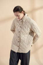 Load image into Gallery viewer, Quilted button down shirts jacket
