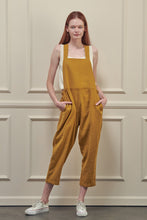 Load image into Gallery viewer, Linen overall pants
