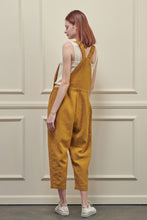 Load image into Gallery viewer, Linen overall pants