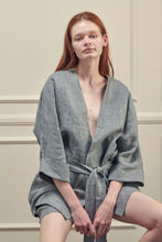 Load image into Gallery viewer, Linen robe jacket