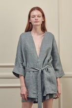Load image into Gallery viewer, Linen robe jacket