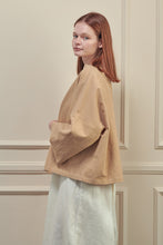 Load image into Gallery viewer, Open front cotton ramie jacket