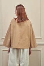 Load image into Gallery viewer, Open front cotton ramie jacket
