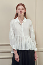 Load image into Gallery viewer, High and low button-down shirts