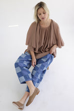 Load image into Gallery viewer, Flare short sleeve cotton Top