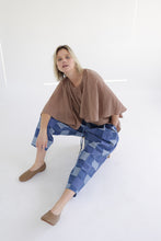 Load image into Gallery viewer, Flare short sleeve cotton Top