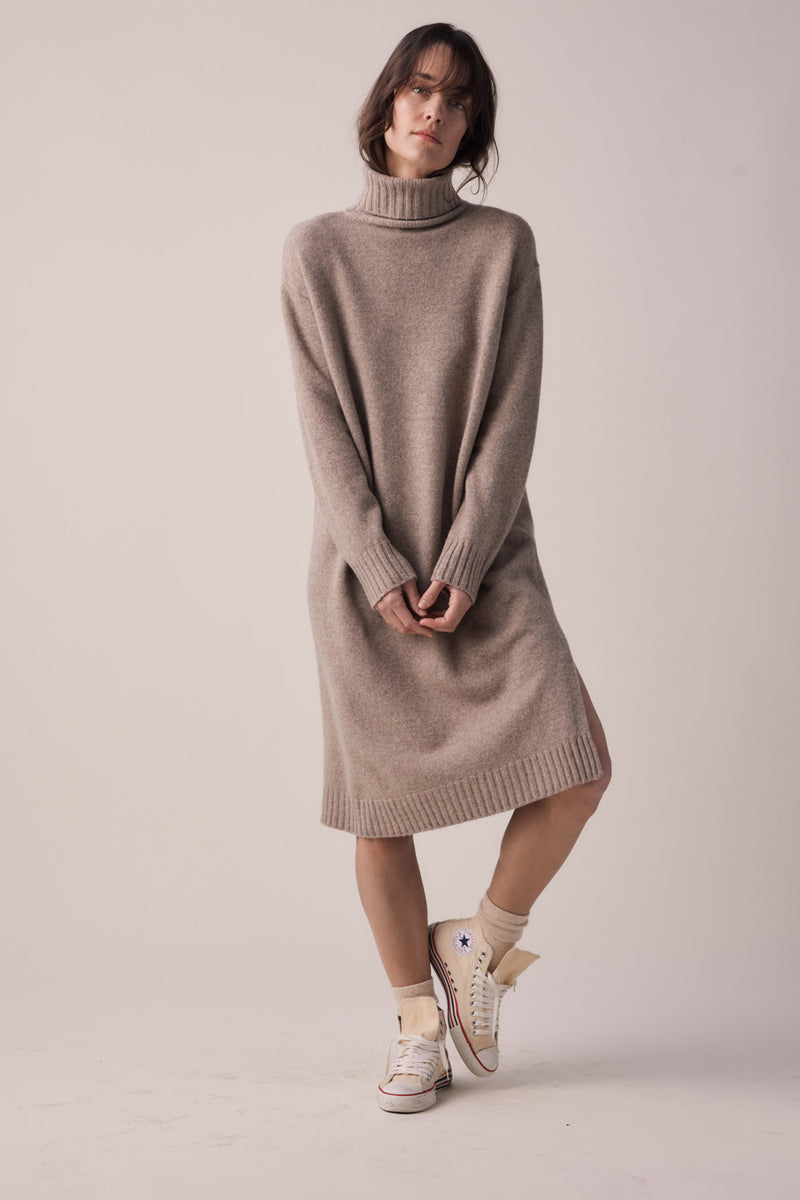 商品説明より23AW ATON WOOL MOULIN TURTLENECK DRESS | irtdpjrj.org.br