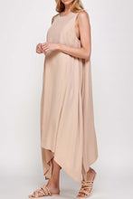 Load image into Gallery viewer, Hanky hem midi dress