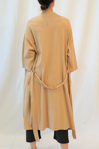 Garment dye cotton Knit Robe