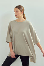 Load image into Gallery viewer, Garment dye loose fit cotton-jersey T-shirt