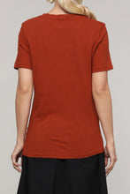 Load image into Gallery viewer, Garment dye crew neck short sleeve T-shirts