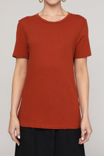 Load image into Gallery viewer, Garment dye crew neck short sleeve T-shirts