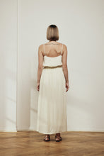Load image into Gallery viewer, Front tie slip maxi dress