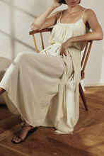 Load image into Gallery viewer, Front tie slip maxi dress