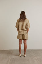 Load image into Gallery viewer, Notched collar gingham shirts