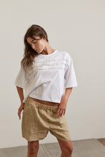 Load image into Gallery viewer, Ruffled Half sleeve Cotton T-shirt