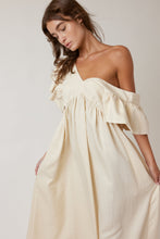 Load image into Gallery viewer, Ruffle sleeve midi Dress