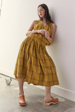Load image into Gallery viewer, Drawstring cotton plaid skirts
