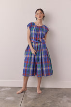Load image into Gallery viewer, Pleated tie knee dress
