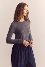 Load image into Gallery viewer, Wool blend lightweight knit top
