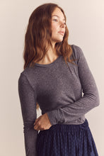 Load image into Gallery viewer, Wool blend lightweight knit top
